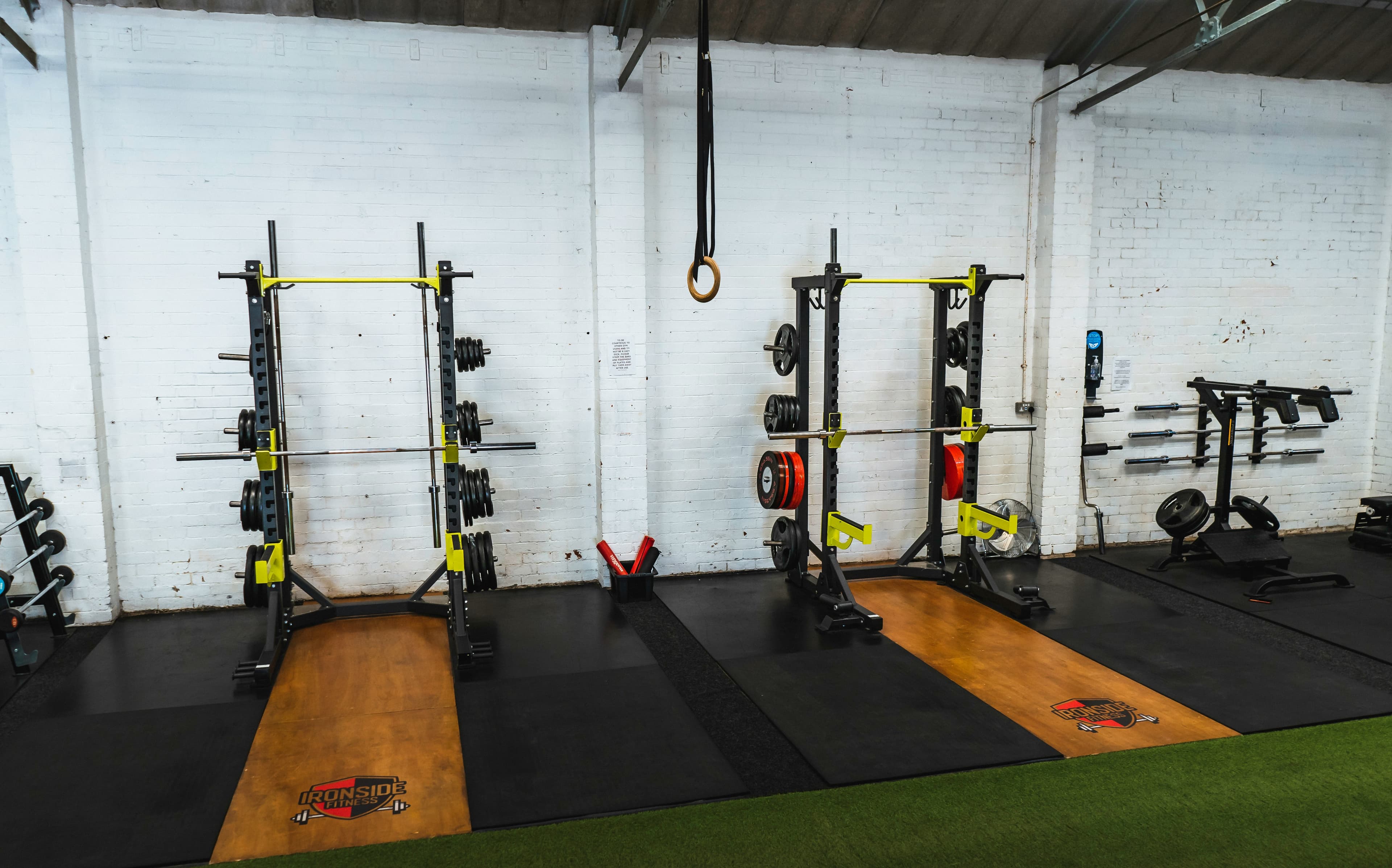 Modern gym interior