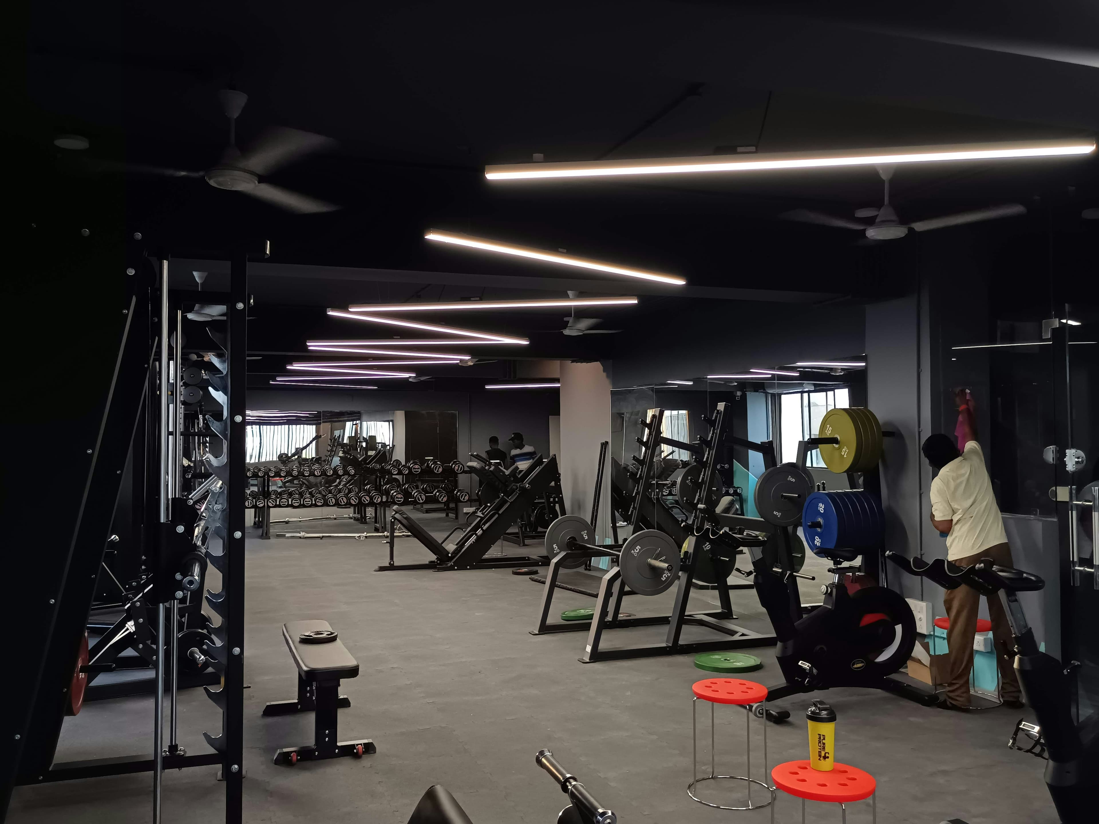 Weightlifting area