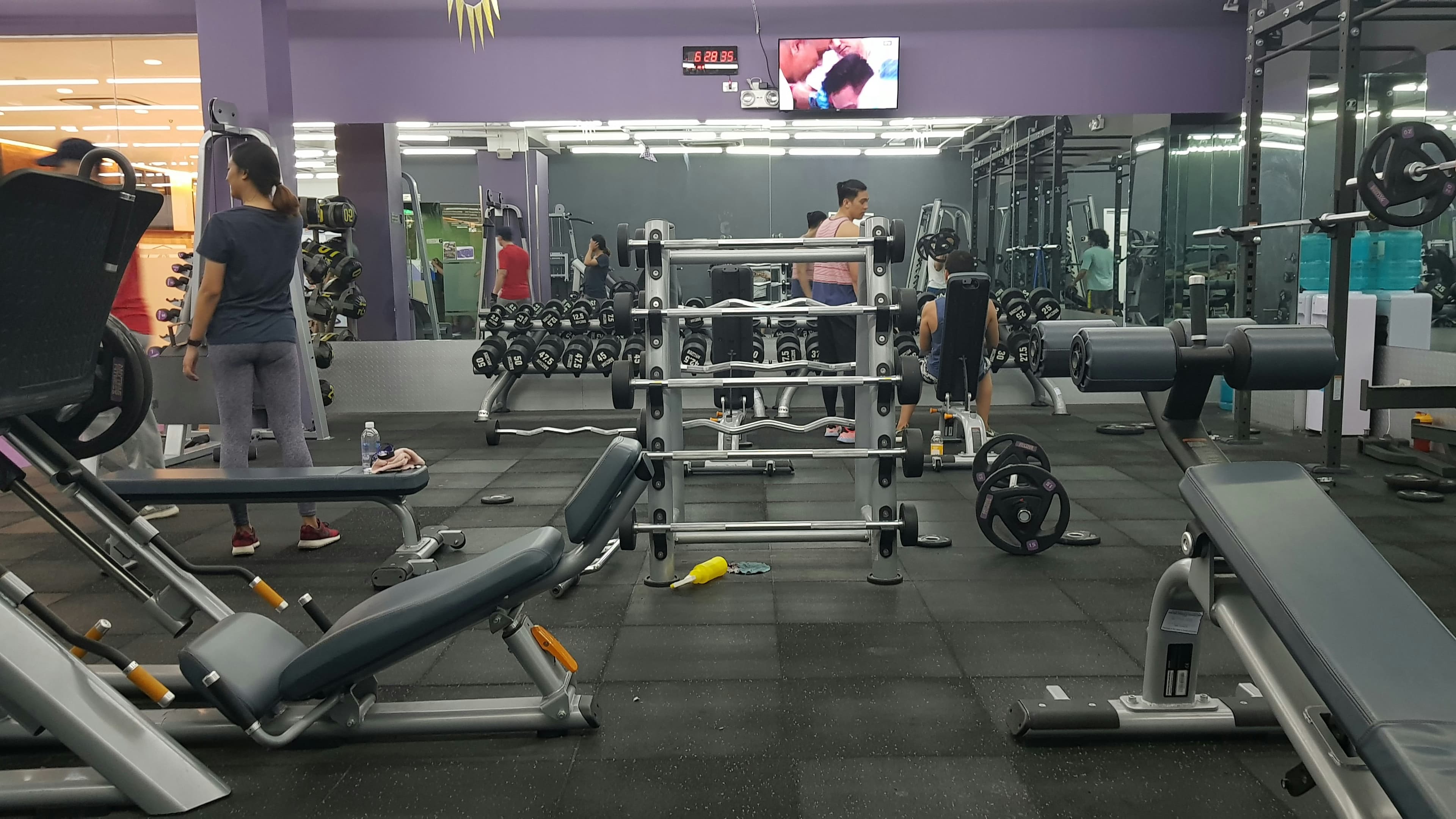 Yoga and stretching zone